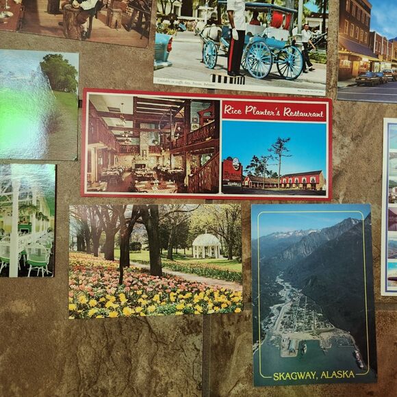 Vintage Postcard Lot – Bahamas, Williamsburg, Alaska – 26 Cards - Picture 4 of 11